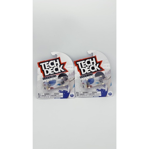 Tech Deck Sovrn Brand Fingerboard Rare Lot of 2 Fingerboards - Picture 1 of 2